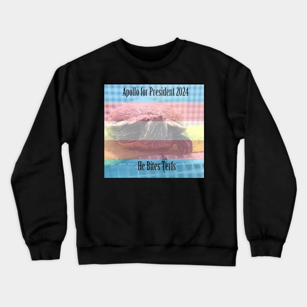 Bite Terfs Crewneck Sweatshirt by ScarlettHarlot